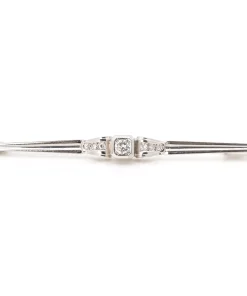 Stabbrosche mit Diamantbesatz