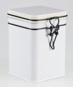 Tea tin “Bella” light green 150g